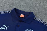 26-27 Man City Royal blue Polo Tracksuit