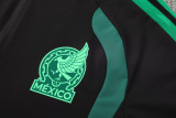 26-27 Mexico Black Hoodie Jacket Tracksuit