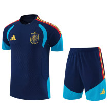 26-27 Spain Royal blue Training Short Suit