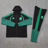 26-27 Mexico Black Hoodie Jacket Tracksuit