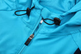 26-27 Spain Lake blue Hoodie Jacket Tracksuit