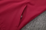 26-27 Germany Red Hoodie Jacket Tracksuit