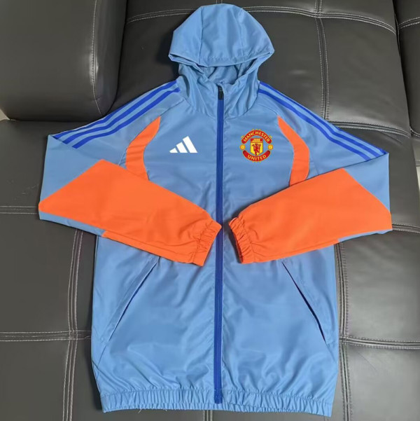 26-27 Man Utd Light blue Windbreaker