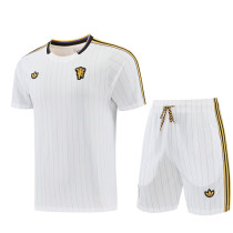 26-27 Man Utd White Training Short Suit