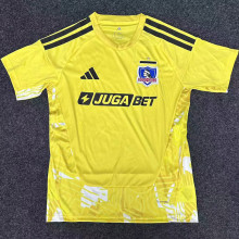 26-27 Colo-Colo Yellow Goalkeeper Soccer Jersey