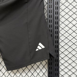 D334 AD Black Casual Short Pants