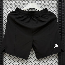 D334 AD Black Casual Short Pants