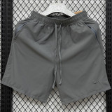 D707 NK Gray Casual Short Pants