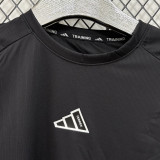 T3388 AD Black High Quality Casual T-Shirt