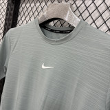 T3318 NK Gray Blue High Quality Casual T-Shirt