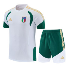 26-27 Italy White Training Short Suit