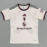 26-27 Man Utd Beige Special Edition Fans Soccer Jersey