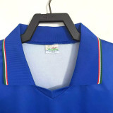 1990 Italy Home Retro Soccer Jersey