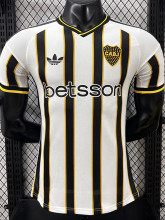 26-27 Boca White Special Edition Player Version Soccer Jersey