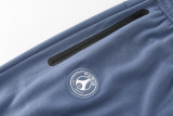 26-27 PSG Gray blue Hoodie Jacket Tracksuit #01