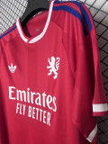 26-27 Lyon Red Fans Soccer Jersey