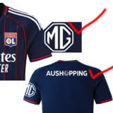 26-27 Lyon Red Fans Soccer Jersey