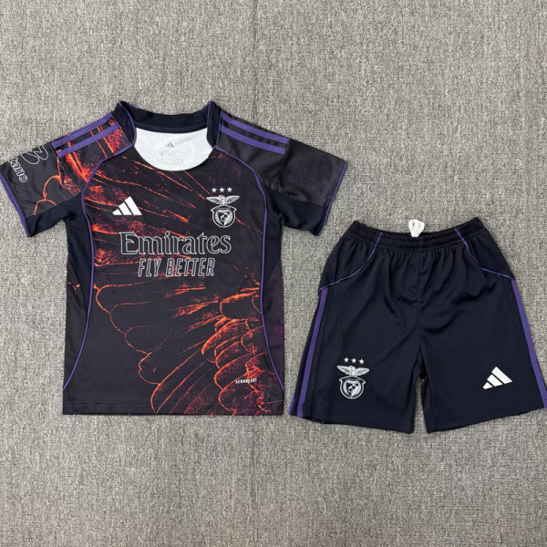25-26 Benfica Special Edition Kids Soccer Jersey