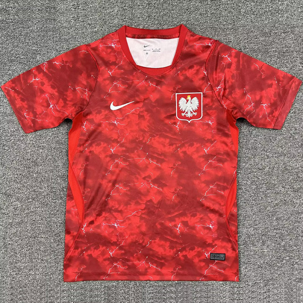 26-27 Poland Away Fans Soccer Jersey