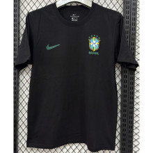 25-26 Brazil Black Training shirts
