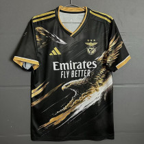 25-26 Benfica Black Yellow Special Edition Fans Soccer Jersey