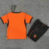 26-27 Netherlands Home Kids Soccer Jersey