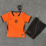 26-27 Netherlands Home Kids Soccer Jersey