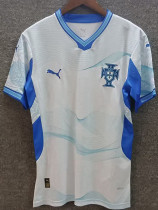 26-27 Portugal Blue White Special Edition Fans Training shirts