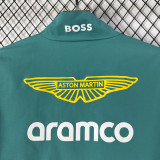 2026 F1 Aston Martin Green Racing Windbreaker