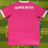 25-26 Sporting Lisbon Pink Fans Soccer Jersey