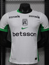 26-27 Atletico Nacional Away Player Version Soccer Jersey