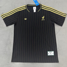 25-26 Mexico Black Casual Edition Fans Training shirts