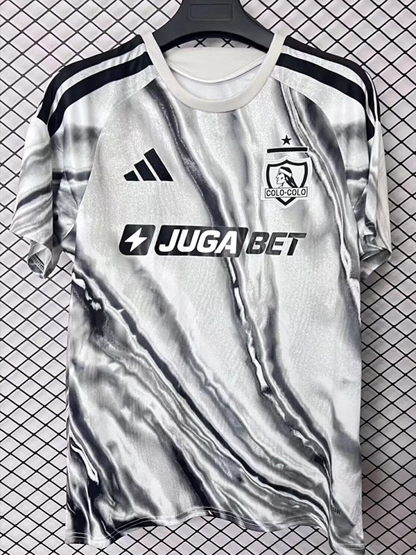 26-27 Colo-Colo Grey Special Edition Fans Soccer Jersey