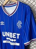 26-27 Rangers Blue Fans Soccer Jersey