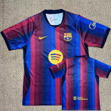 26-27 BAR Red Blue Special Edition Fans Soccer Jersey