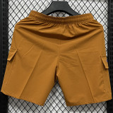 A2635 AD Yellow Casual Short Pants