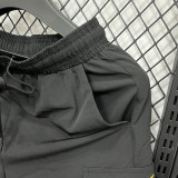 A2633 NK Black Casual Short Pants