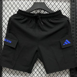 A2635 AD Black Casual Short Pants