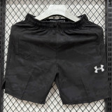 D026 UA Black Casual Short Pants