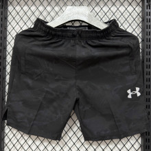 D026 UA Black Casual Short Pants