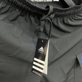 A2635 AD Black Casual Short Pants