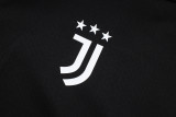 25-26 JUV Black Hoodie Jacket Tracksuit #F640