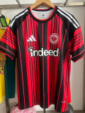 26-27 Frankfurt Red Black Fans Soccer Jersey