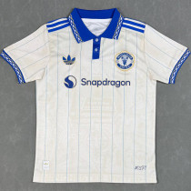 26-27 Man Utd White Polo Short Sleeve