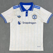 26-27 Man Utd White Polo Short Sleeve
