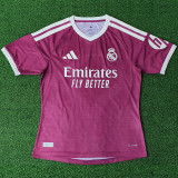 26-27 RMA Purple Pink Player Version Soccer Jersey