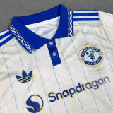 26-27 Man Utd White Polo Short Sleeve