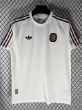26-27 Spain White Casual Edition Fans Training shirts