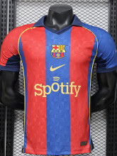 25-26 BAR Red Blue Special Edition Player Version Training Shirts (Spotify)