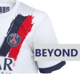26-27 PSG Whie Red Player Version Soccer Jersey